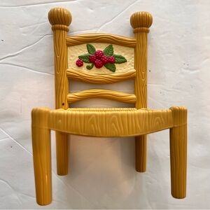 Fisher Price Briarberry Bear Dining Room Chair 1998 Mattel Replacement 75005 B-4